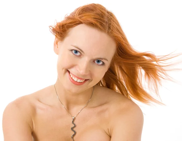 Stock image Redhead woman portrait