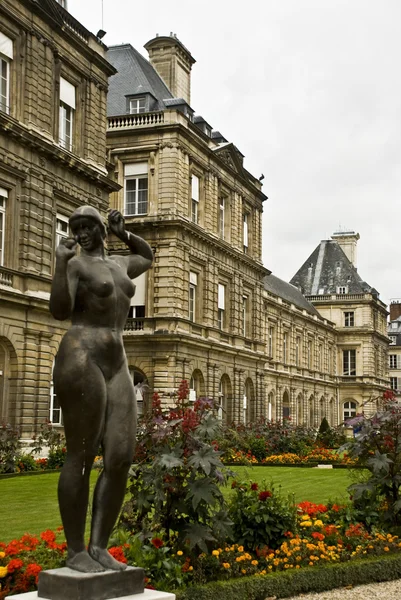 Jardines de luxemburgo, Paris — Stockfoto