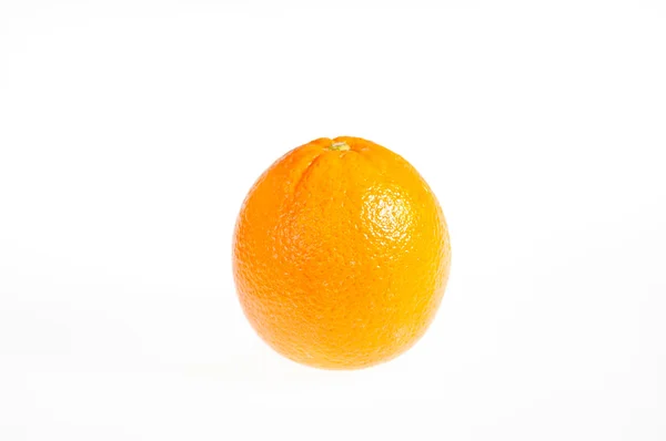 Jeden pomeranč, samostatný — Stock fotografie
